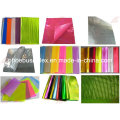 Materiales reflectantes de recorte Hojas de PVC